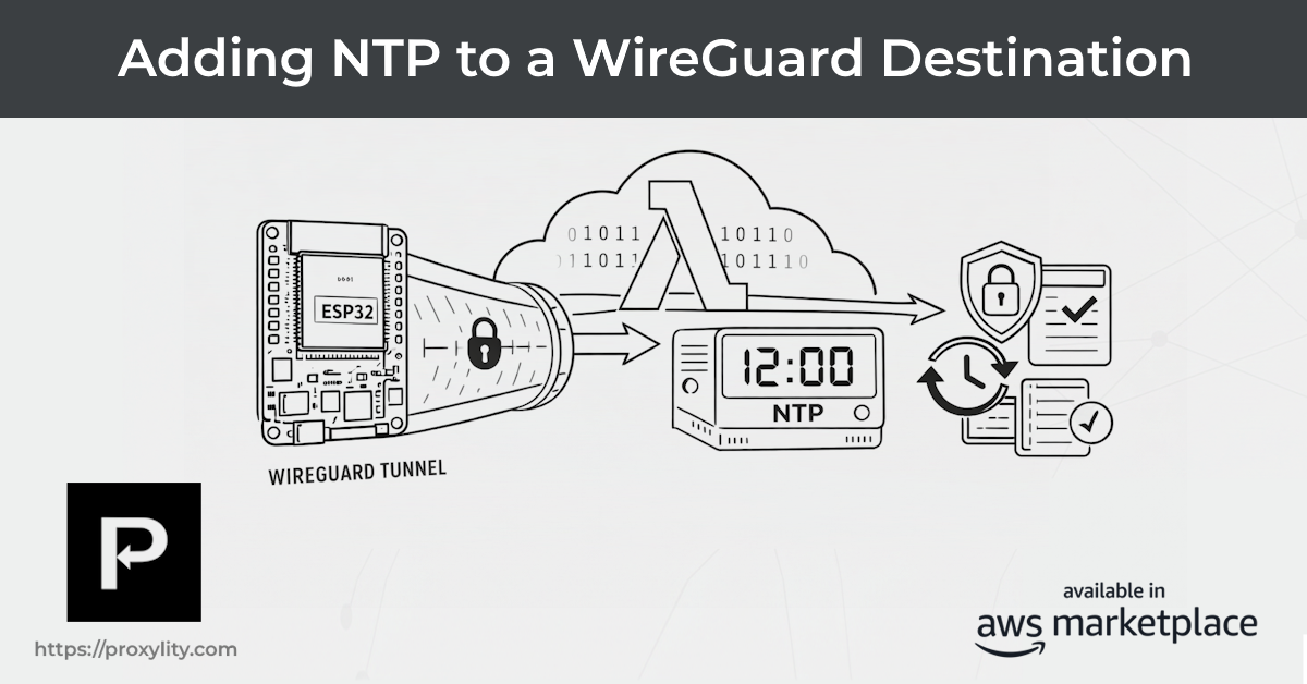 NTP and WireGuard integration diagram